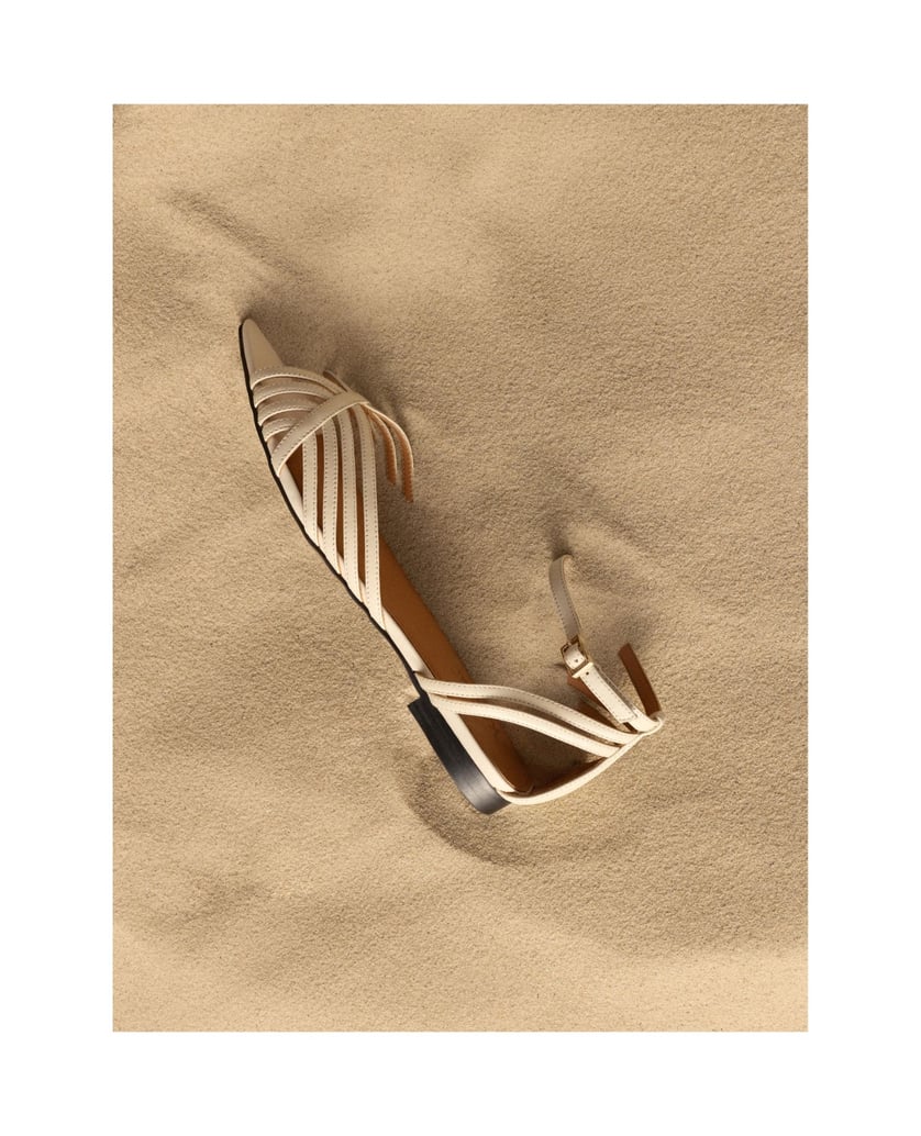 Kazar-Flache-Ledersandalen-mit-verlängerten-Na-weiss