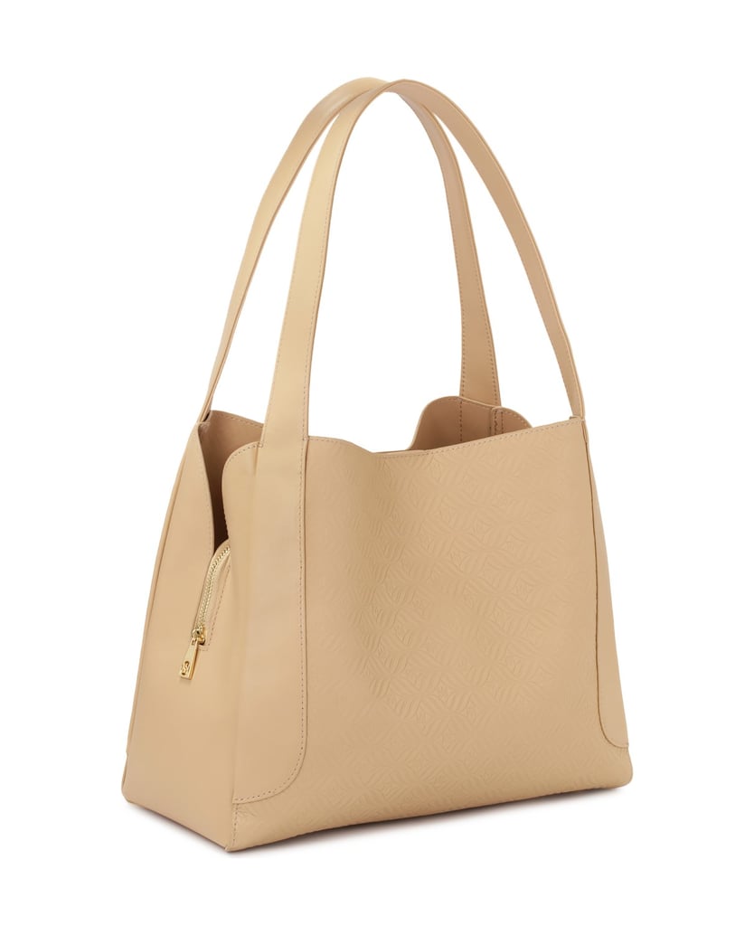 Kazar-Beige-shoulder-bag-with-a-loose-fit-béžová