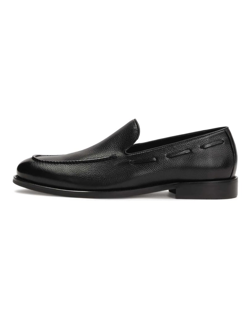 Kazar-Black-loafers-in-natural-leather-čierna