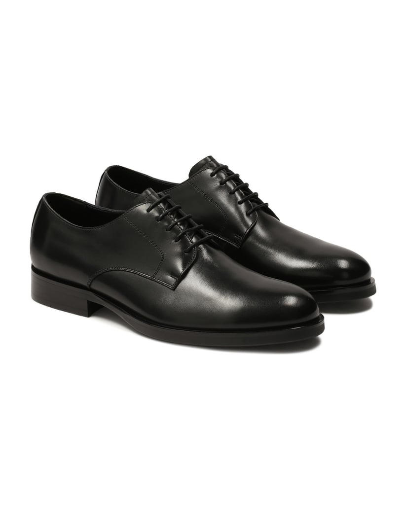 Kazar-Elegante-schwarze-Derby-Halbschuhe-zum-A-schwarz