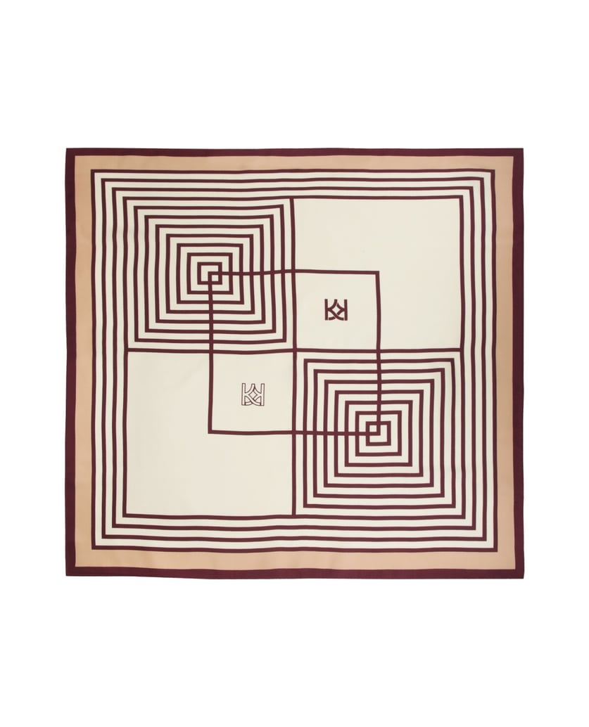 Kazar-Gawroschka-Schal-aus-Seide-rot