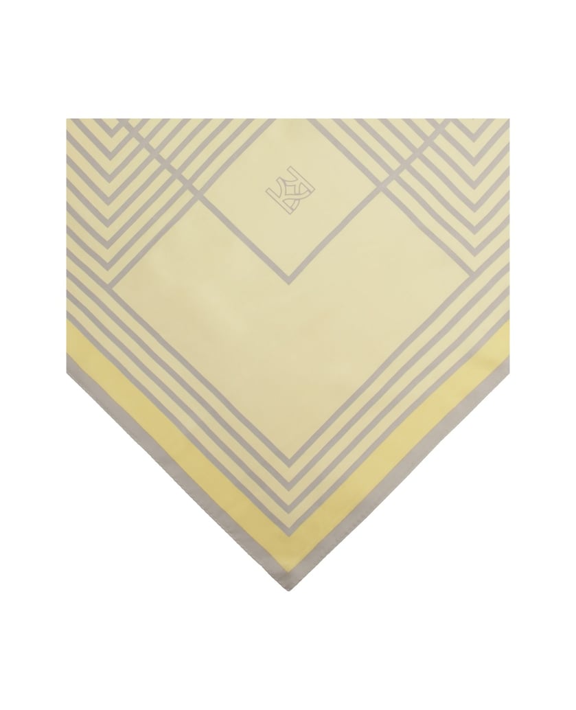 Kazar-Gelber-Seidenschal-gelb