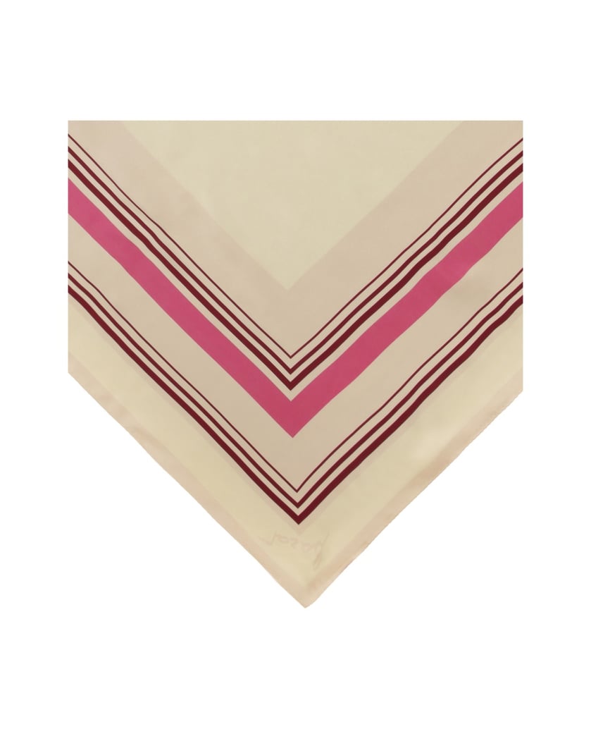 Kazar-Beige-und-rosa-Seidenschal-beige