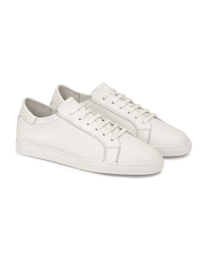 Kazar-White-sneakers-with-smooth-upper-bílá