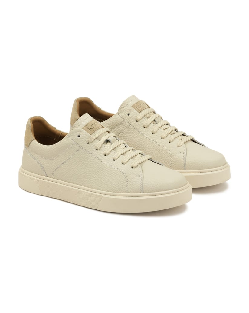 Kazar-Beige-minimalist-leather-sneakers-béžová