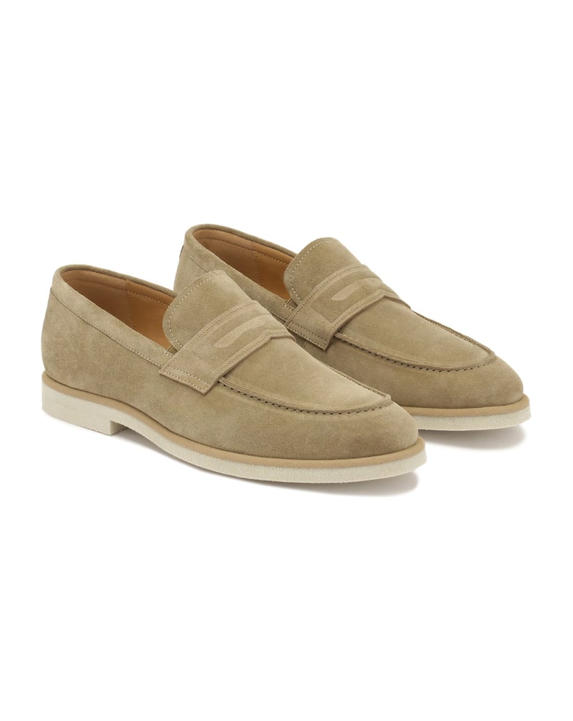 Kazar-Beige-suede-loafers-béžová