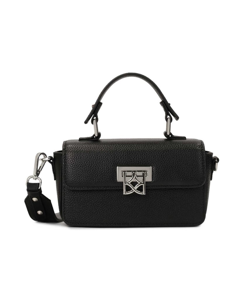 Kazar-Black-handbag-with-rigid-regular-form-čierna
