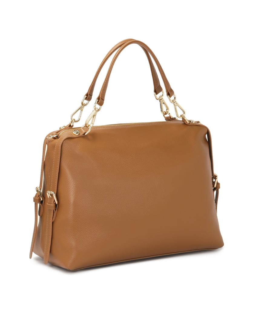Kazar-Light-brown-handbag-with-detachable-handles-ťavia