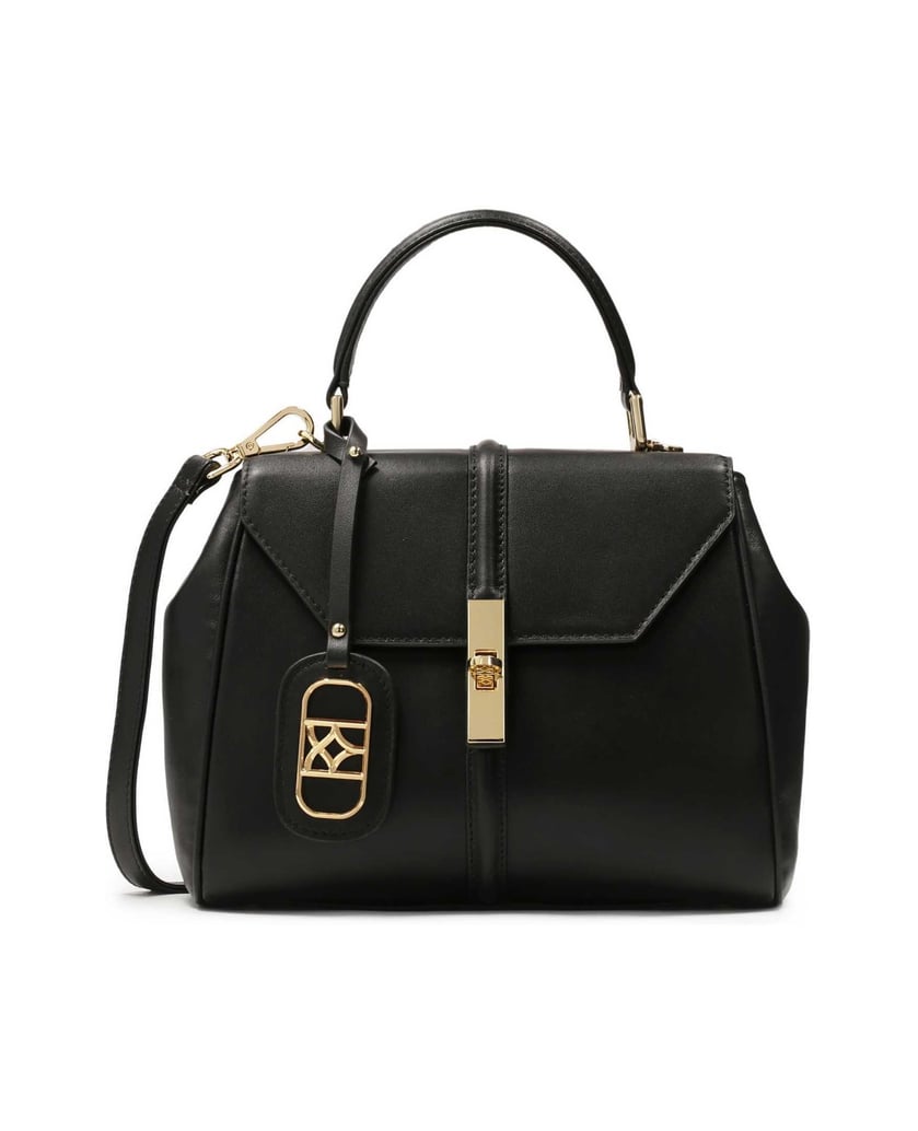 Kazar-Black-handbag-of-the-type-with-handle-čierna