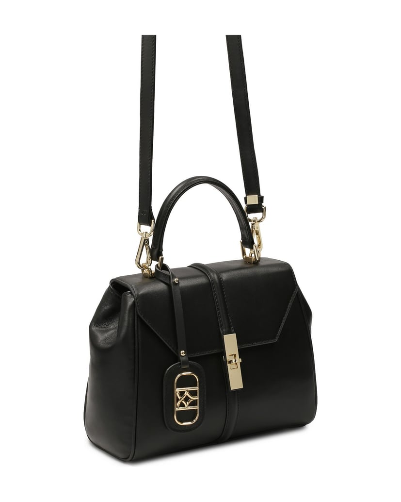 Kazar-Black-handbag-of-the-type-with-handle-čierna