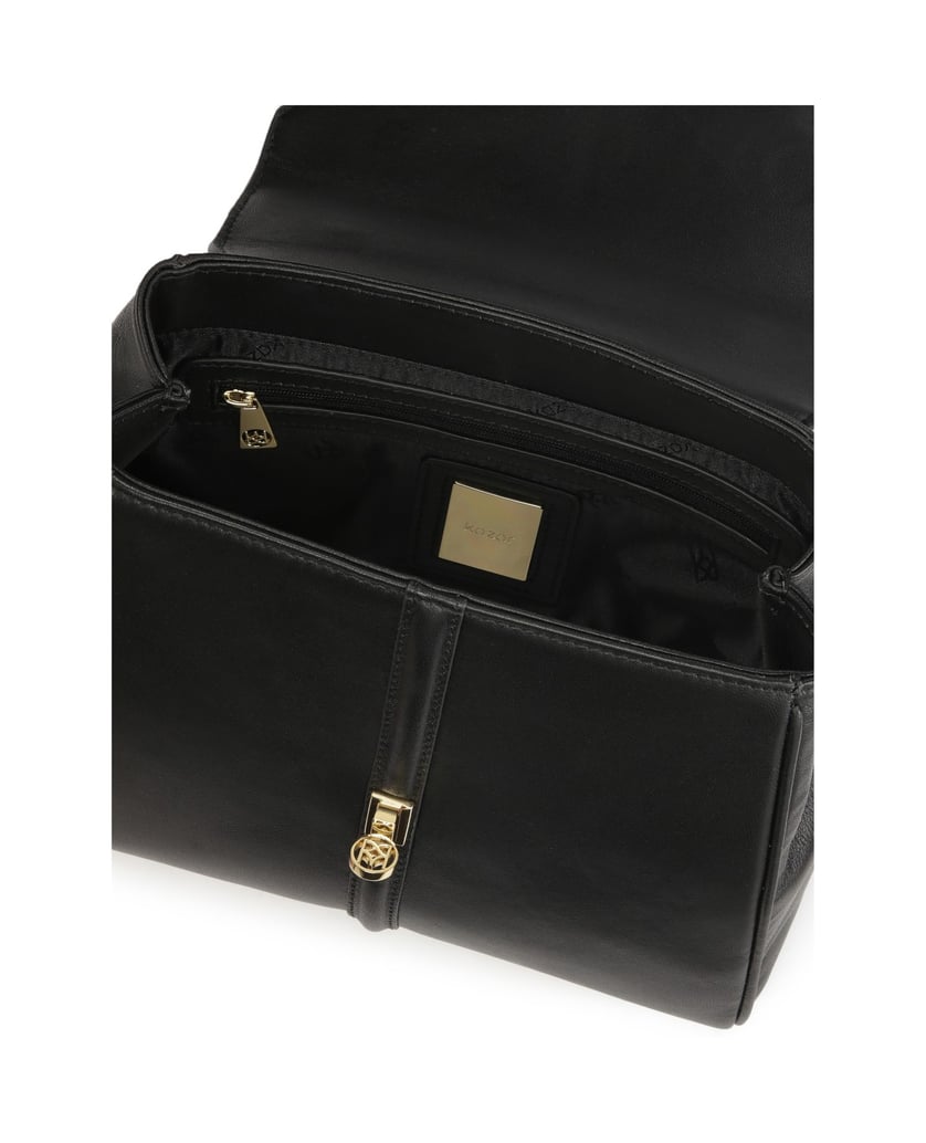 Kazar-Black-handbag-of-the-type-with-handle-čierna