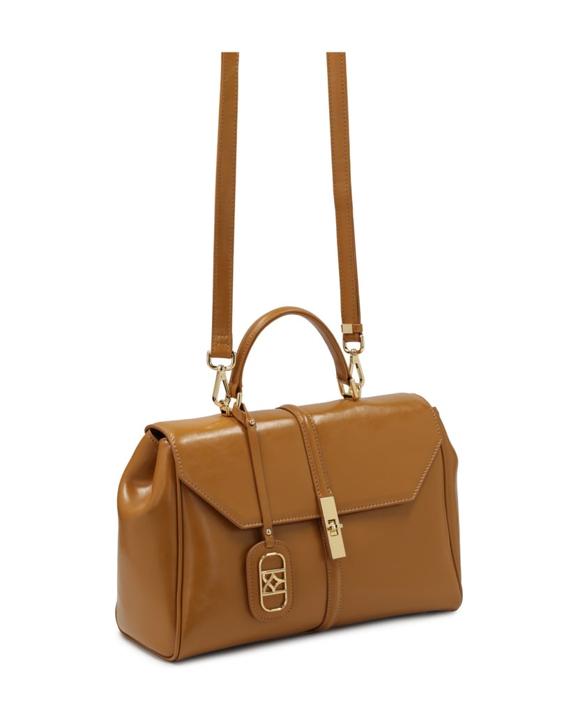 Kazar-Brown-leather-handbag-with-elegant-clasp-velbloudí