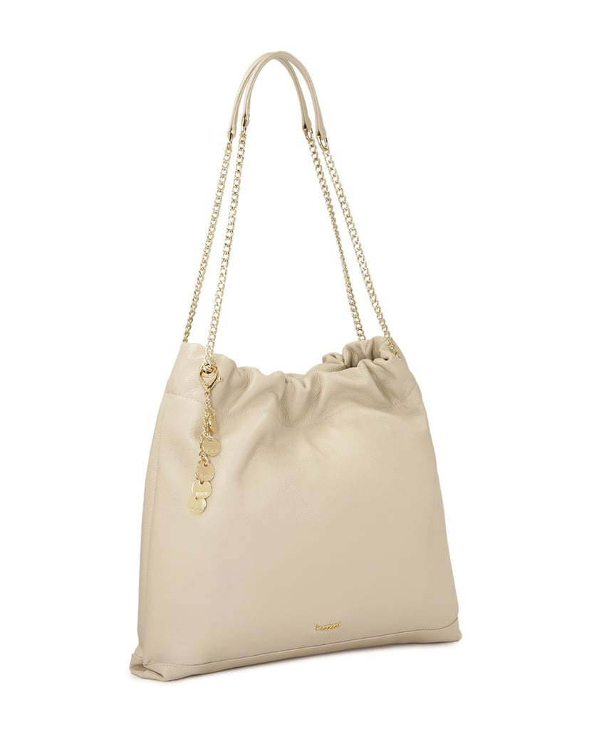 Kazar-Cream-bag-with-chains-bílá