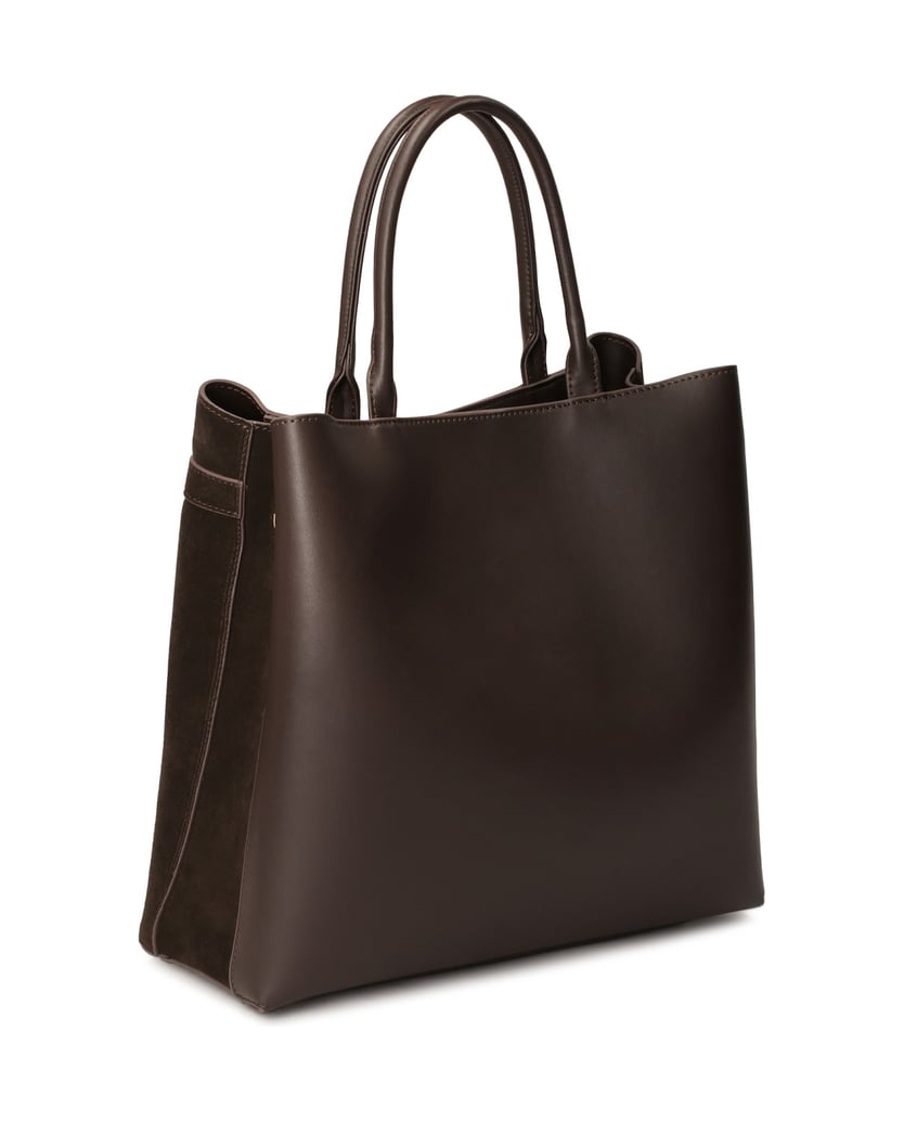 Kazar-Dunkelbraune-Handtasche-mit-einem-Riemen