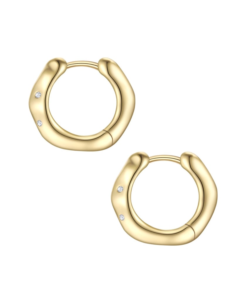 Glanzstücke-München-Damen-Creolen-Sterling-Silber-gelbgold-gold