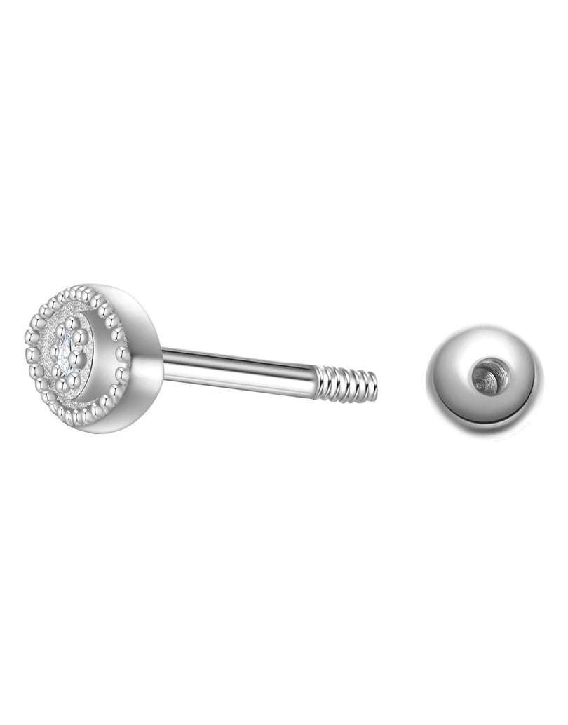Glanzstücke-München-Damen-Piercing-Sterling-Silber/Zirkonia-silber