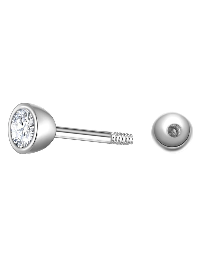 Glanzstücke-München-Damen-Piercing-Sterling-Silber/Zirkonia-silber