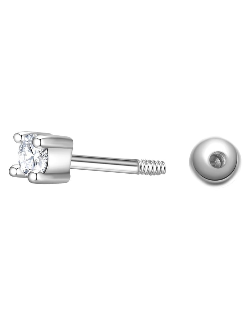 Glanzstücke-München-Damen-Piercing-Sterling-Silber/Zirkonia-silber