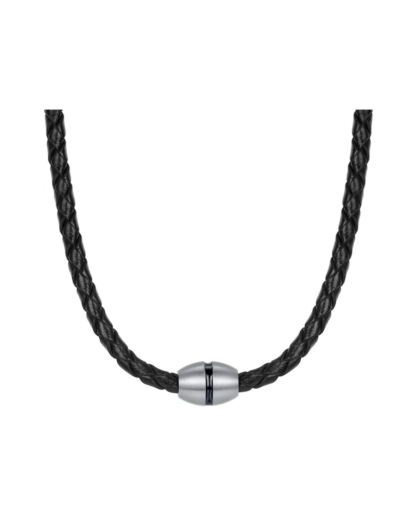 True-Rebels-Herren-Kette-aus-Echtleder-schwarz