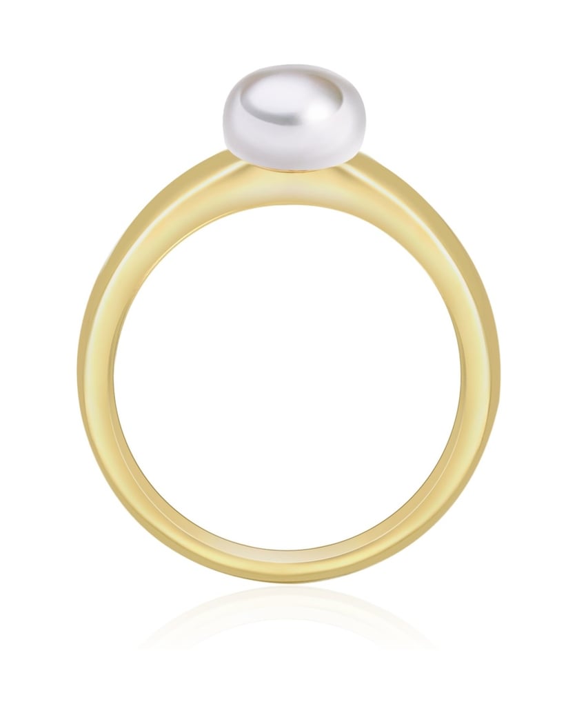 Valero-Pearls-Damen-Ring-aus-Sterling-Silber-gold