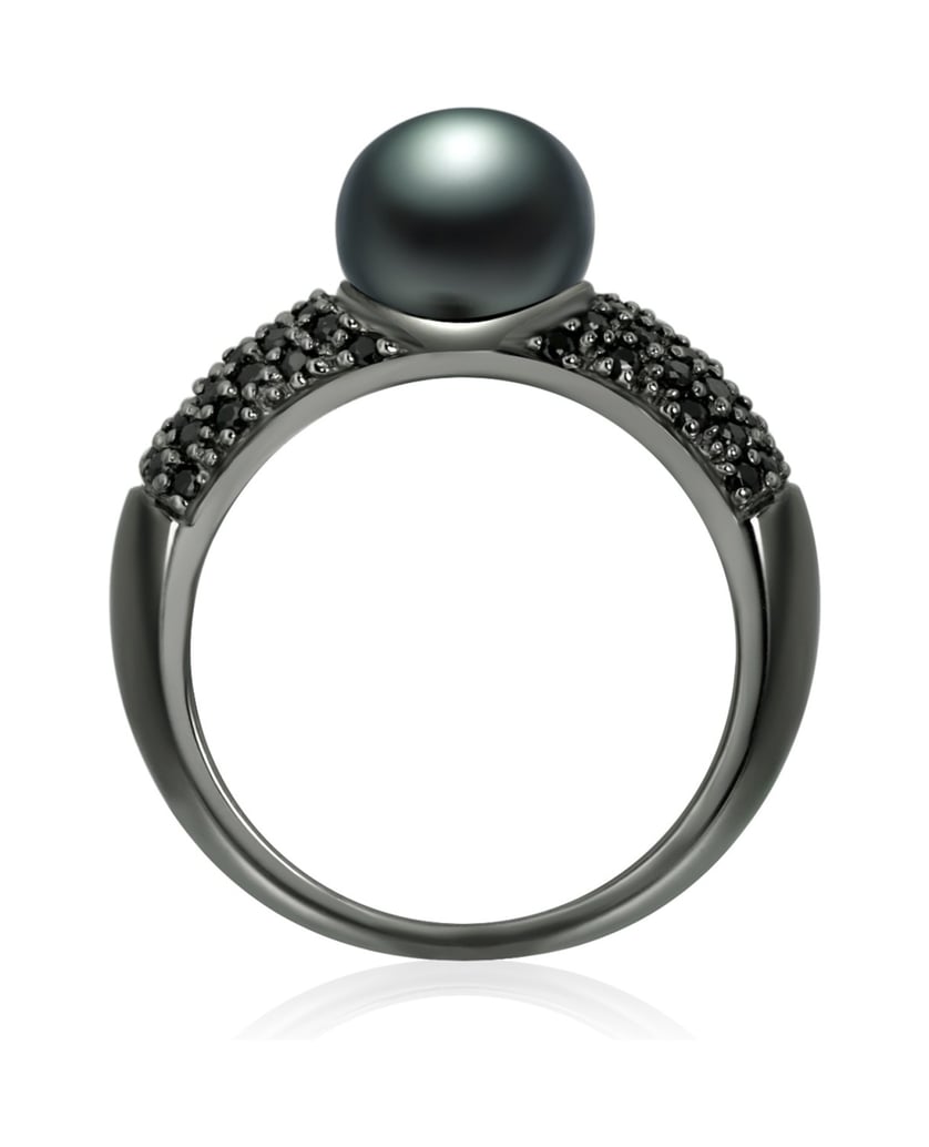 Valero-Pearls-Damen-Ring-aus-Sterling-Silber-dunkelblau