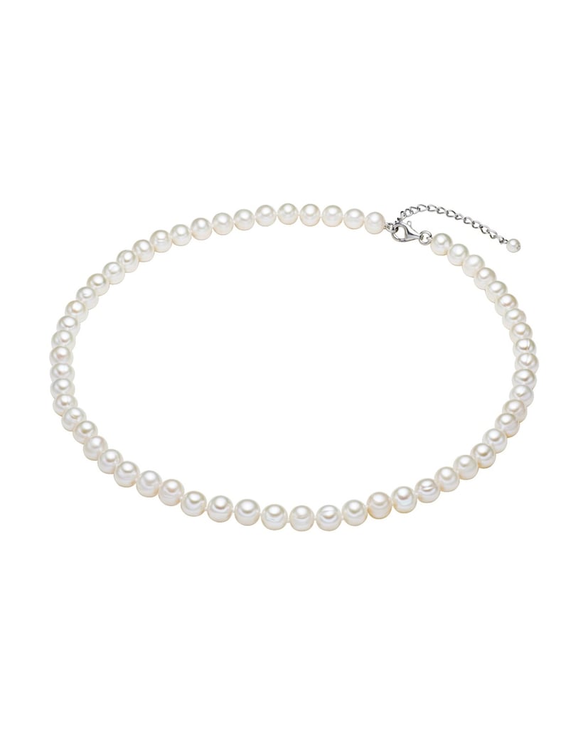 Valero-Pearls-Damen-Kette-aus-Sterling-Silber-silber