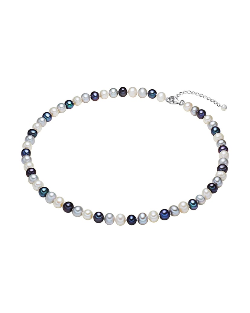 Valero-Pearls-Damen-Kette-aus-Sterling-Silber-multicolor