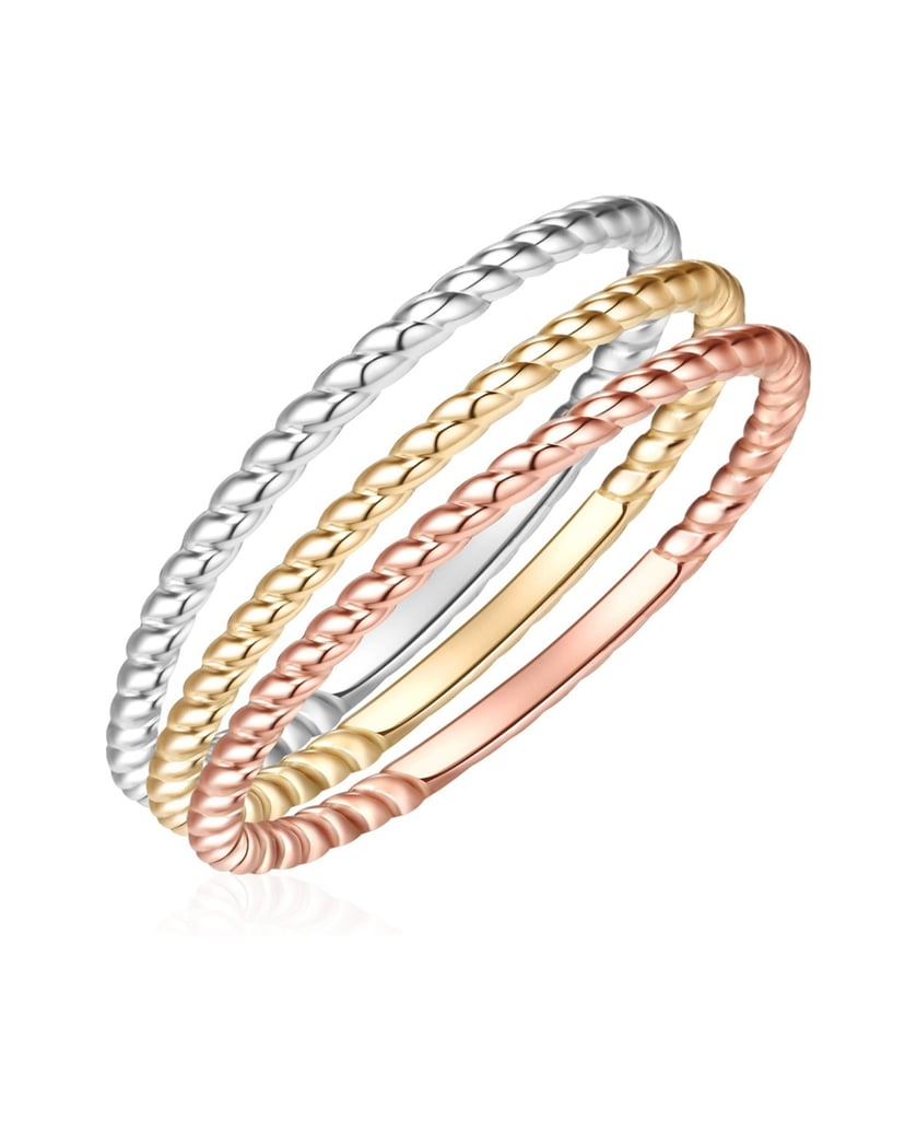 Glanzstücke-München-Damen-Set-(Ring-3er)-aus-Sterling-Silber-silber