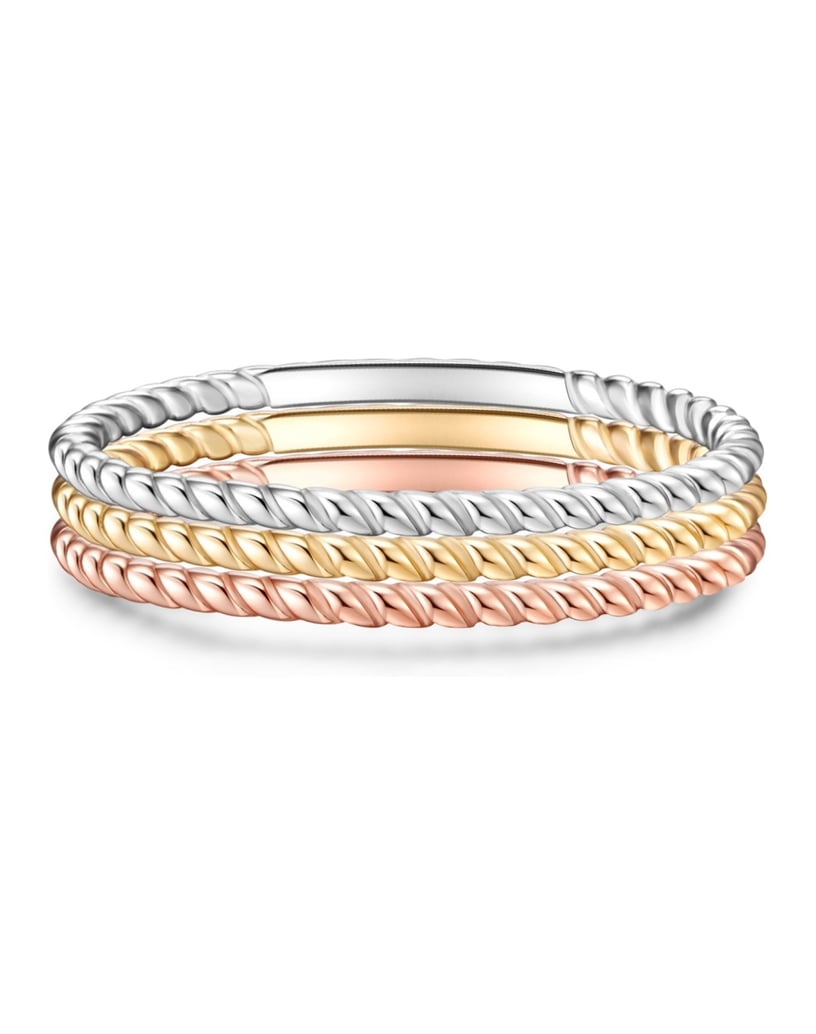 Glanzstücke-München-Damen-Set-(Ring-3er)-aus-Sterling-Silber-silber