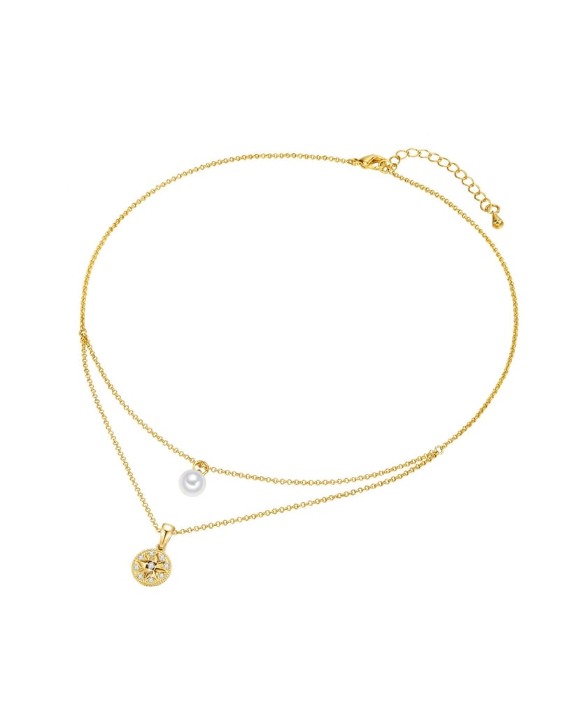 Lulu-&-Jane-Damen-Kette-aus-Metall-Legierung-gold