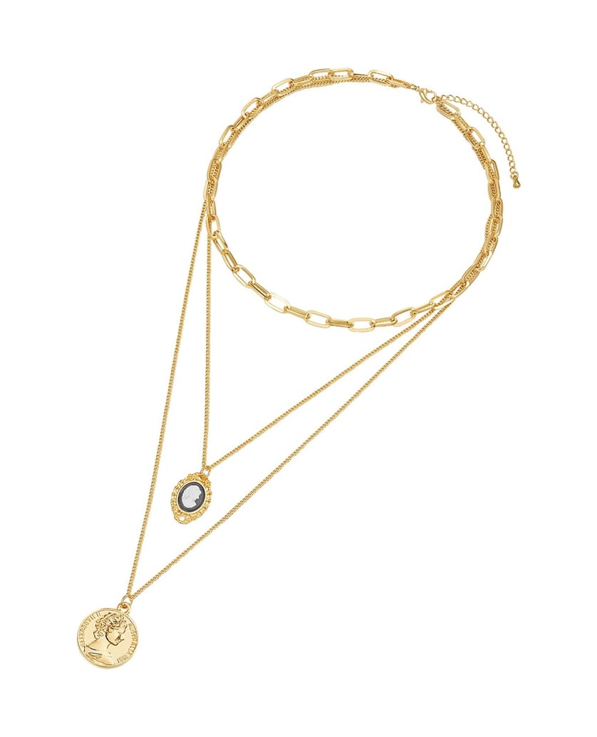 Lulu-&-Jane-Damen-Kette-aus-Metall-Legierung-gold