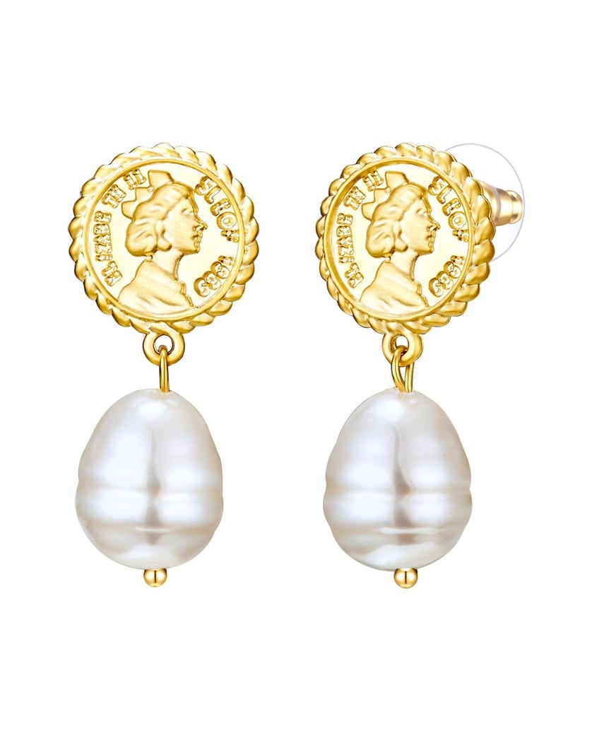 Lulu-&-Jane-Damen-Ohrringe-aus-Metall-Legierung-gold