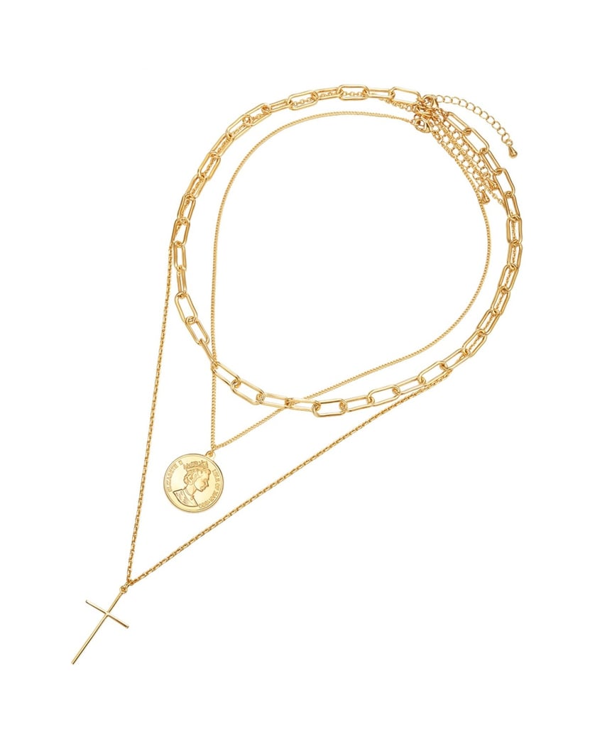 Lulu-&-Jane-Damen-Kette-aus-Metall-Legierung-gold