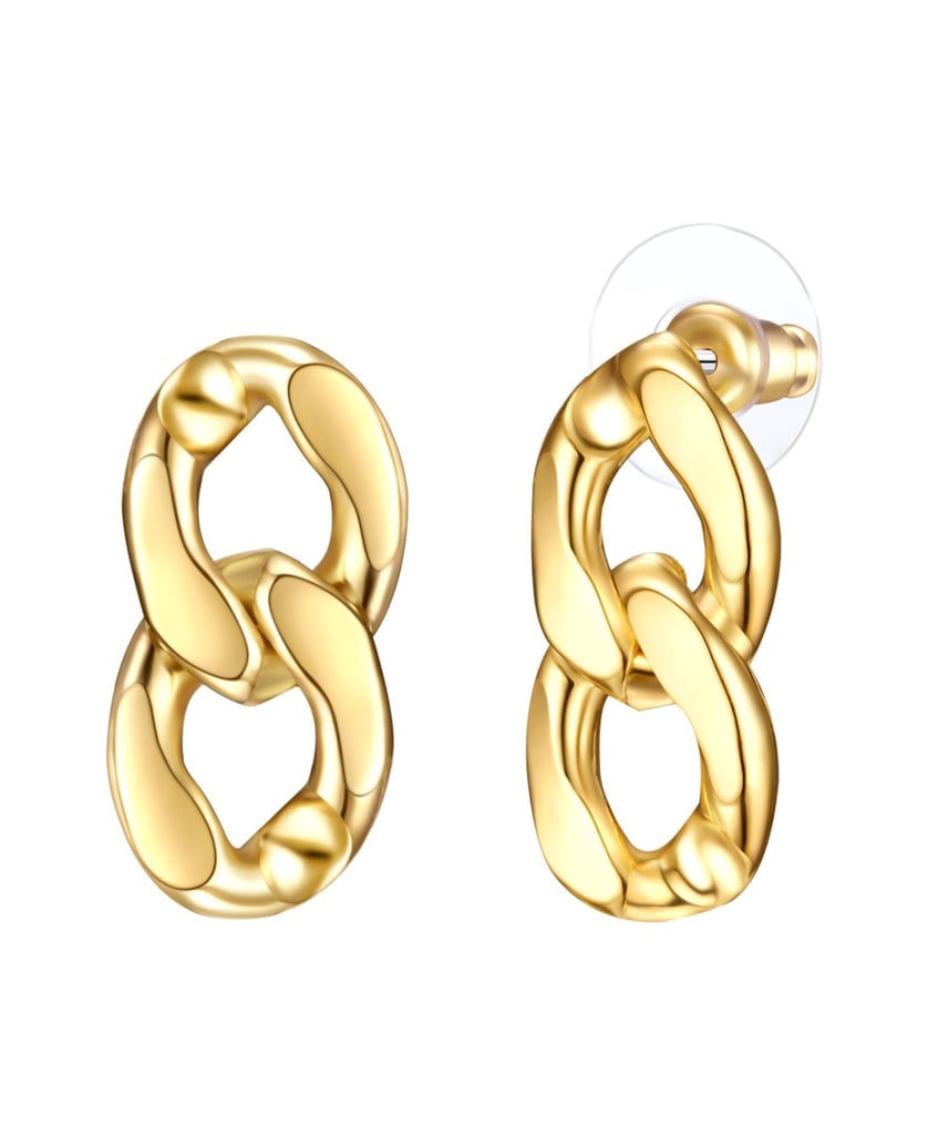 Lulu-&-Jane-Damen-Ohrringe-aus-Metall-Legierung-gold