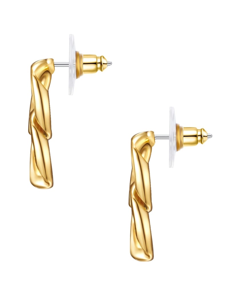 Lulu-&-Jane-Damen-Ohrringe-aus-Metall-Legierung-gold