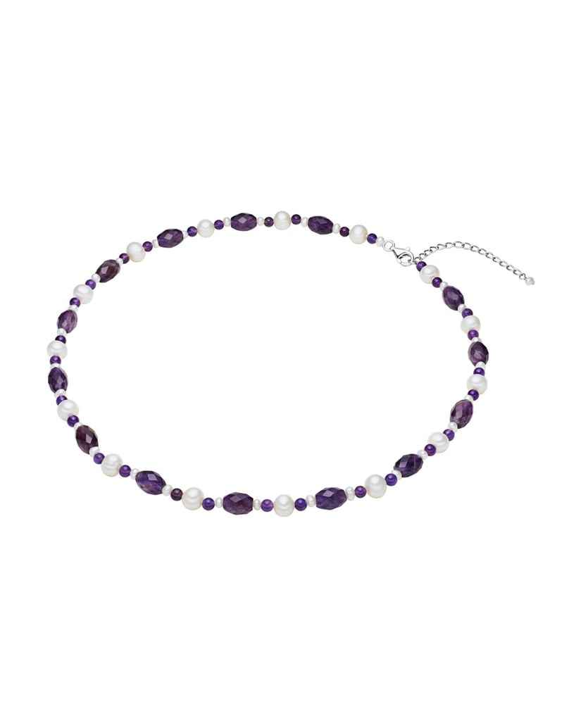 Valero-Pearls-Damen-Kette-aus-Sterling-Silber-lila