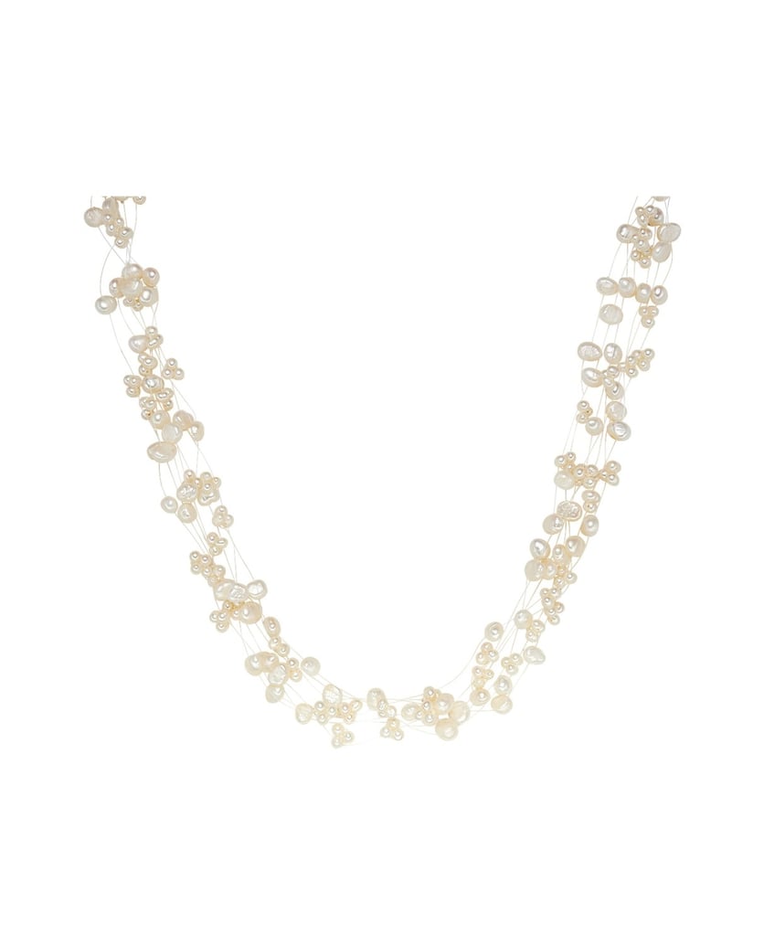 Valero-Pearls-Damen-Kette-aus-Sterling-Silber-silber