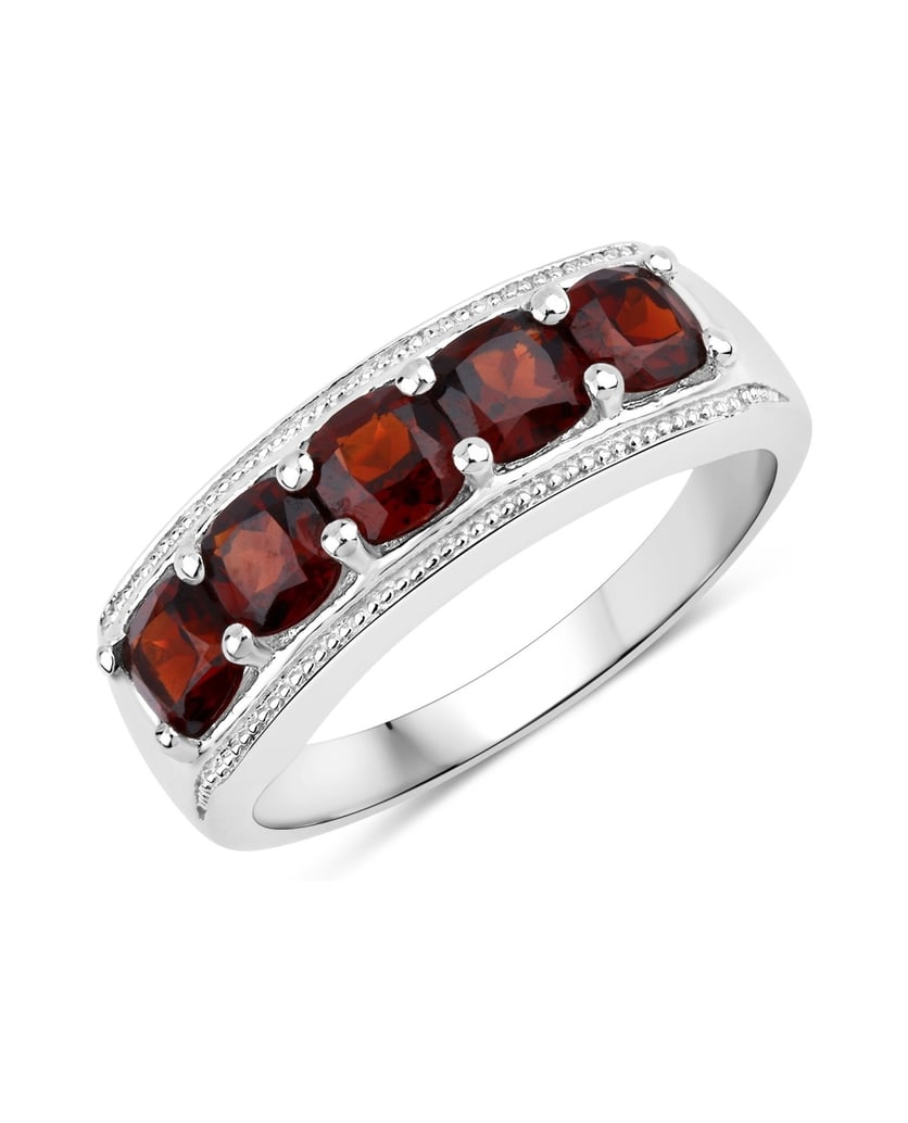 Rafaela-Donata-Damen-Ring-aus-Sterling-Silber-bordeaux