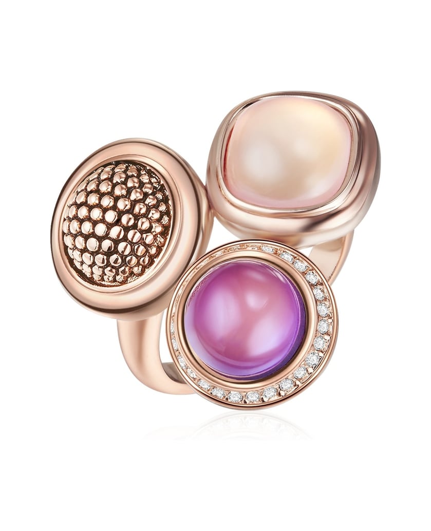 Lulu-&-Jane-Damen-Ring-aus-Metall-Legierung-gold