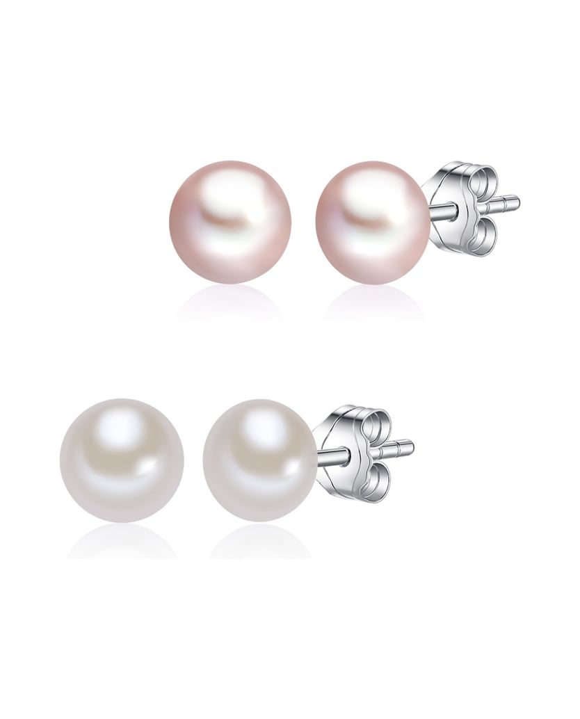 Lulu-&-Jane-Damen-Set-Ohrringe-aus-Metall-Legierung-silber