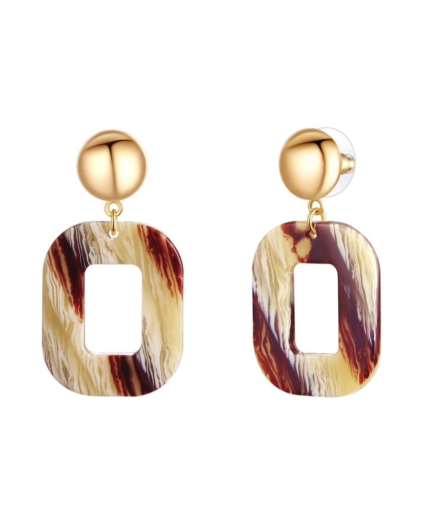 Lulu-&-Jane-Damen-Ohrringe-aus-Metall-Legierung-braun