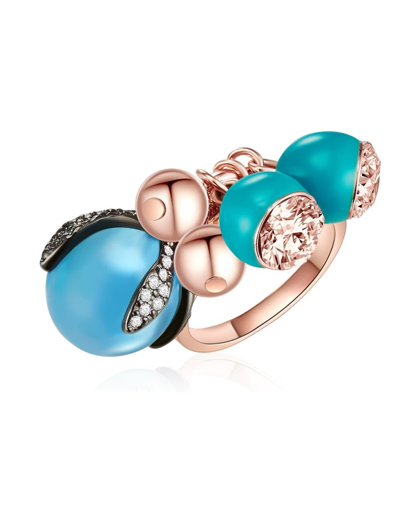 Lulu-&-Jane-Damen-Ring-aus-Metall-Legierung-gold