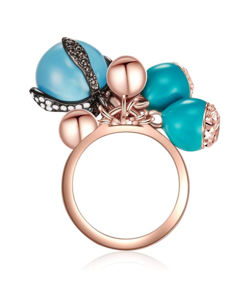 Lulu-&-Jane-Damen-Ring-aus-Metall-Legierung-gold