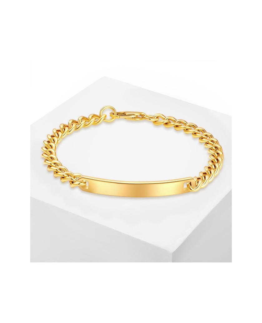 True-Rebels-Herren-Armband-aus-Edelstahl-gold