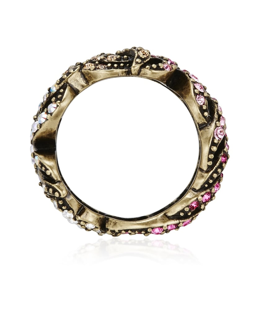 Lulu-&-Jane-Damen-Ring-aus-Metall-Legierung-braun