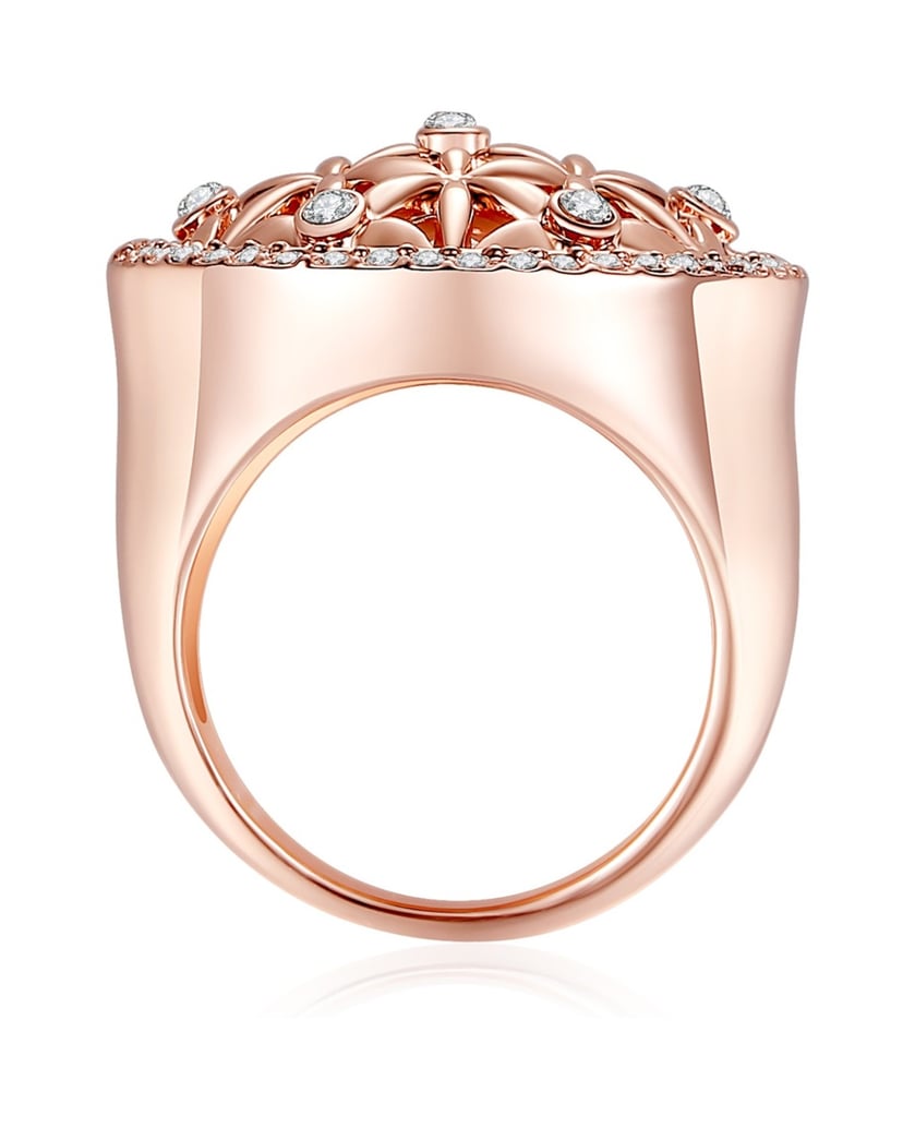 Lulu-&-Jane-Damen-Ring-aus-Metall-Legierung-gold