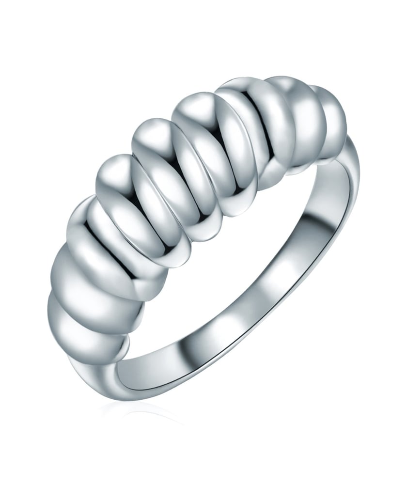 Lulu-&-Jane-Damen-Ring-aus-Metall-Legierung-silber