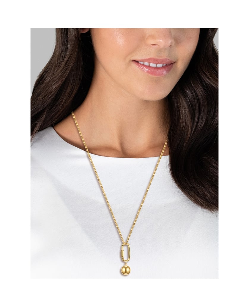 Lulu-&-Jane-Damen-Kette-aus-Metall-Legierung-gold