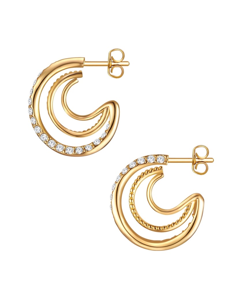 Lulu-&-Jane-Damen-Ohrringe-aus-Metall-Legierung