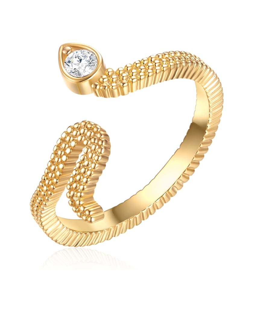 Lulu-&-Jane-Damen-Ring-aus-Metall-Legierung-gold